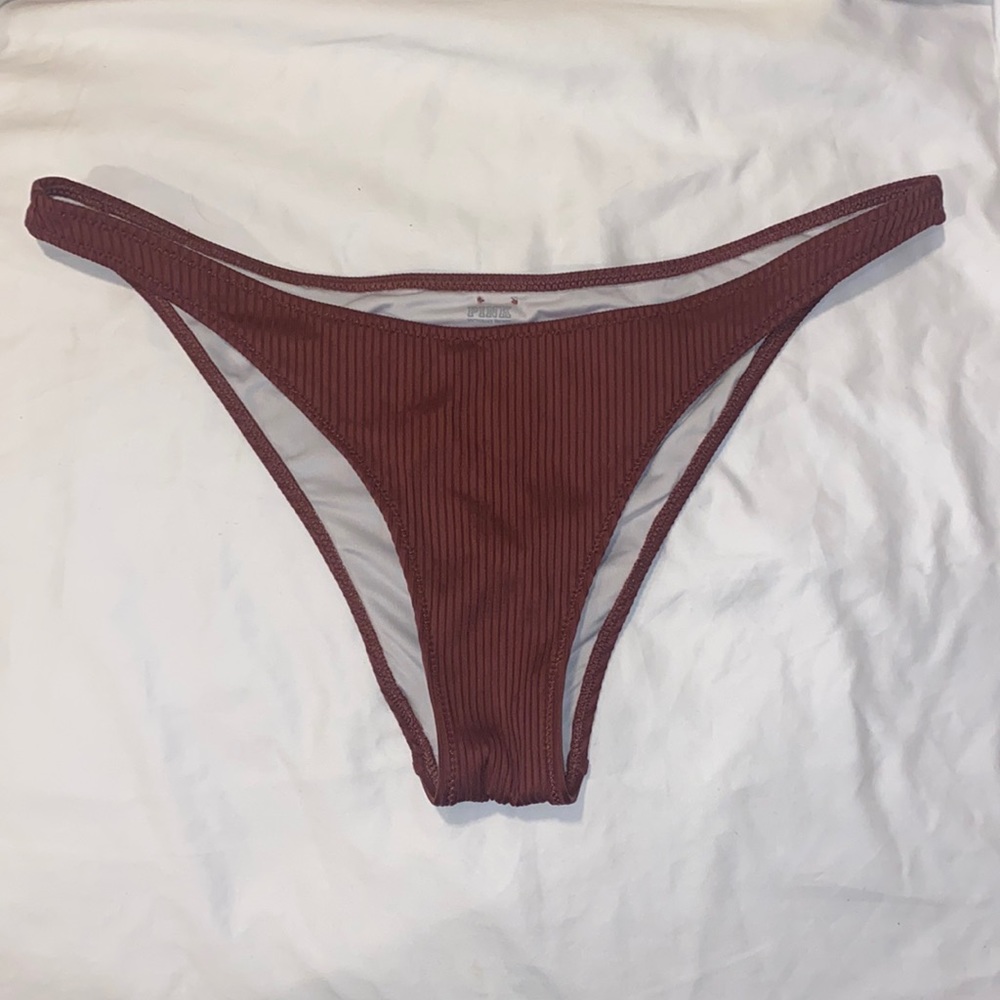 Victoria’s Secret Pink High Leg Ribbed Bikini Bottom